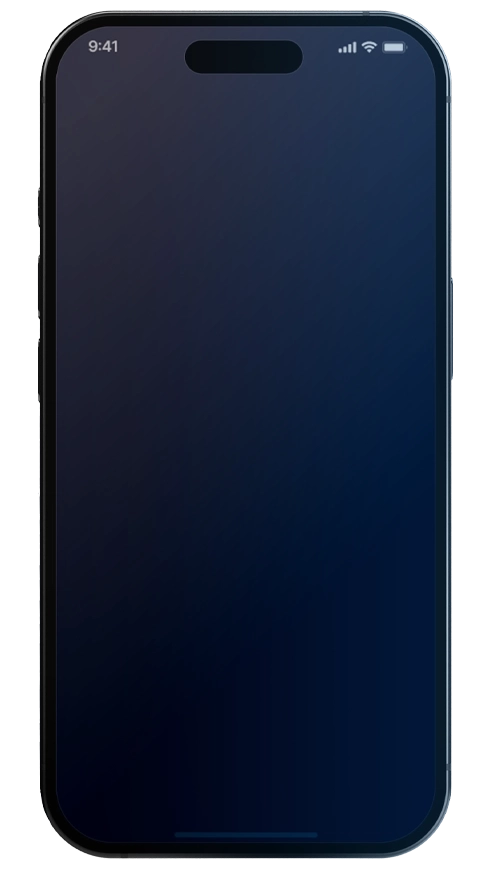 Interfaccia di trading mobile di Rapido Fintoris