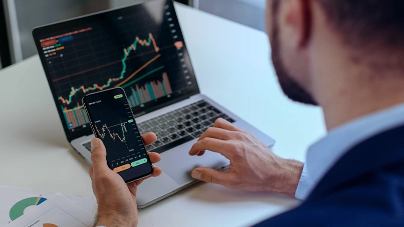 Dashboard di trading IA di Rapido Fintoris